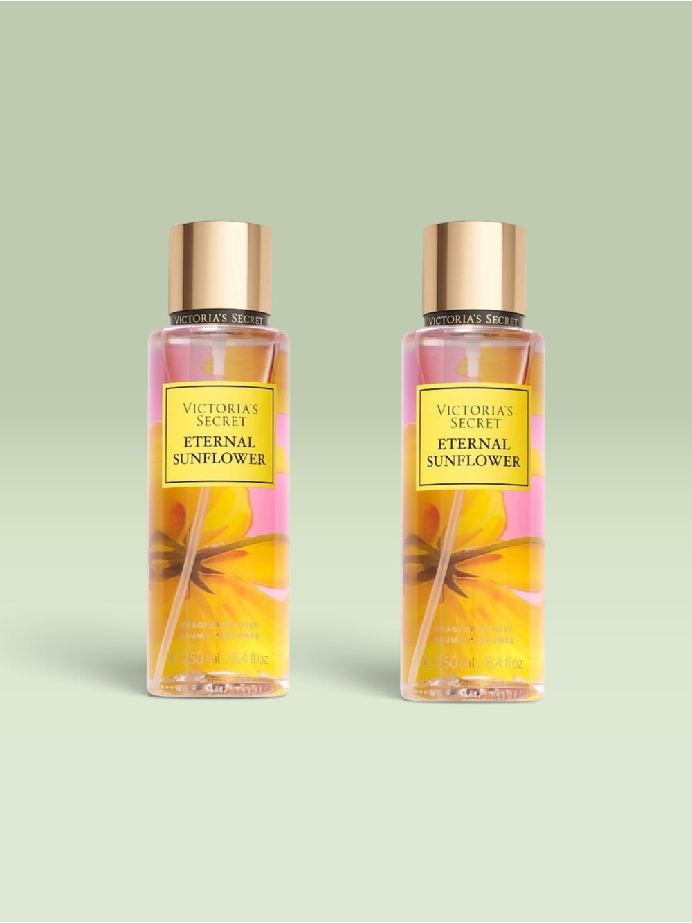Victoria's Secret ETERNAL SUNFLOWER Fragrance Mist ~ 8.4 fl.oz. ( Lot of 2 )